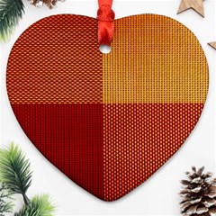 Tablecloth Ornament (heart) by nate14shop