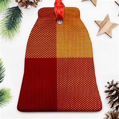 Tablecloth Bell Ornament (two Sides) by nate14shop