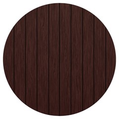 Wood Dark Brown Round Trivet