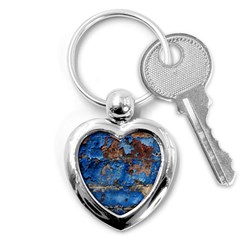 Background Wood Texture Key Chain (heart) by nate14shop