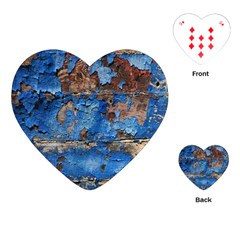 Background Wood Texture Playing Cards Single Design (heart) by nate14shop