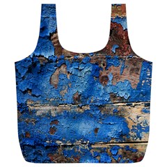 Background Wood Texture Full Print Recycle Bag (xl)