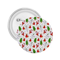 Hd-wallpaper-christmas-pattern-pattern-christmas-trees-santa-vector 2 25  Buttons by nate14shop