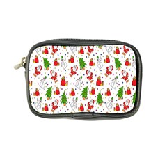 Hd-wallpaper-christmas-pattern-pattern-christmas-trees-santa-vector Coin Purse by nate14shop