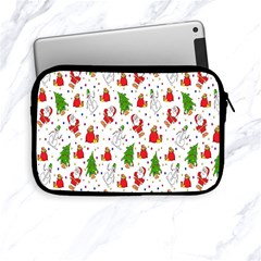 Hd-wallpaper-christmas-pattern-pattern-christmas-trees-santa-vector Apple iPad Mini Zipper Cases