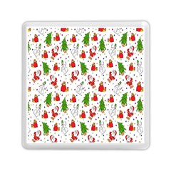 Hd-wallpaper-christmas-pattern-pattern-christmas-trees-santa-vector Memory Card Reader (square) by nate14shop