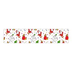 Hd-wallpaper-christmas-pattern-pattern-christmas-trees-santa-vector Velvet Scrunchie