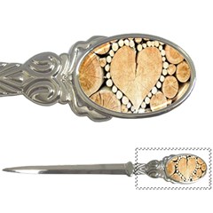 Wooden Heart Letter Opener