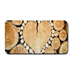 Wooden Heart Medium Bar Mats