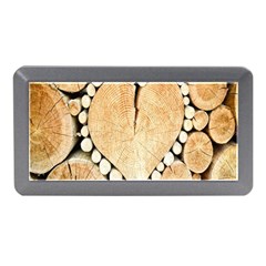 Wooden Heart Memory Card Reader (Mini)