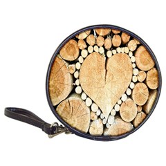 Wooden Heart Classic 20-cd Wallets by nate14shop