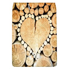 Wooden Heart Removable Flap Cover (L)