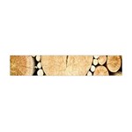 Wooden Heart Flano Scarf (Mini) Front