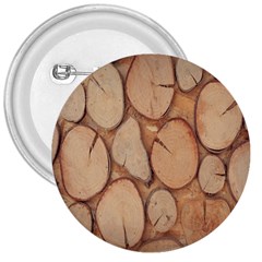 Wood-logs 3  Buttons by nate14shop