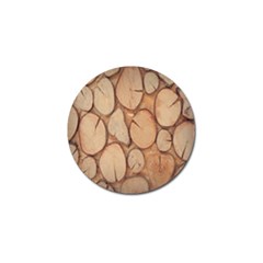 Wood-logs Golf Ball Marker (10 Pack) by nate14shop