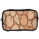 Wood-logs Toiletries Bag (Two Sides) Back