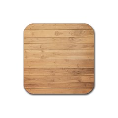 Wood-panel Rubber Coaster (Square)