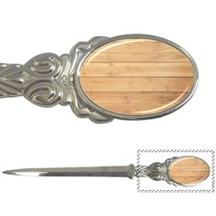 Wood-panel Letter Opener