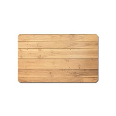 Wood-panel Magnet (name Card) by nate14shop