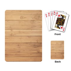 Wood-panel Playing Cards Single Design (Rectangle)