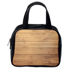 Wood-panel Classic Handbag (One Side)