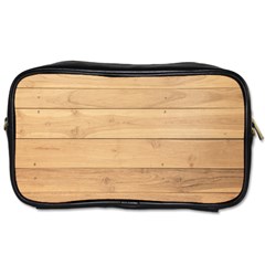 Wood-panel Toiletries Bag (two Sides) by nate14shop