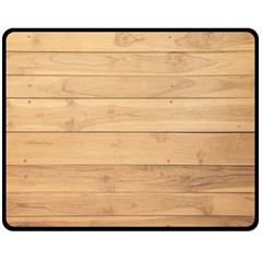 Wood-panel Fleece Blanket (Medium) 