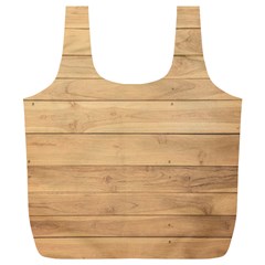 Wood-panel Full Print Recycle Bag (xl) by nate14shop