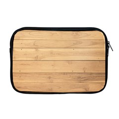 Wood-panel Apple Macbook Pro 17  Zipper Case by nate14shop