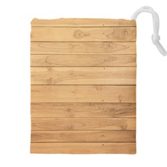 Wood-panel Drawstring Pouch (5xl) by nate14shop