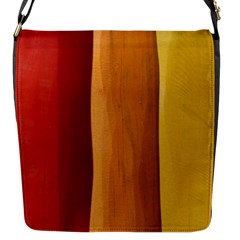 Hd-wallpape-wood Flap Closure Messenger Bag (S)