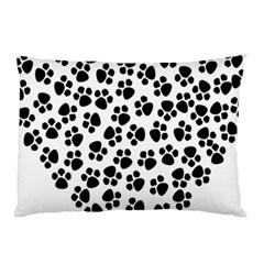 Abstract-black-white Pillow Case by nate14shop