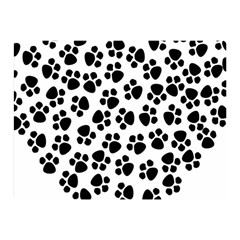 Abstract-black-white Double Sided Flano Blanket (mini)  by nate14shop