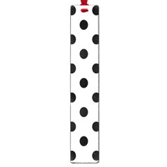 Black-and-white-polka-dot-pattern-background-free-vector Large Book Marks