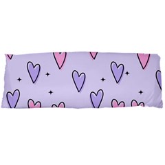 Heart-purple-pink-love Body Pillow Case Dakimakura (two Sides)