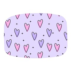 Heart-purple-pink-love Mini Square Pill Box