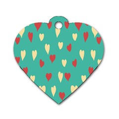 Love Dog Tag Heart (Two Sides)