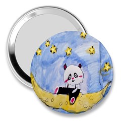 Panda 3  Handbag Mirrors by nate14shop