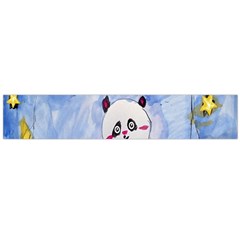 Panda Large Flano Scarf  by nate14shop