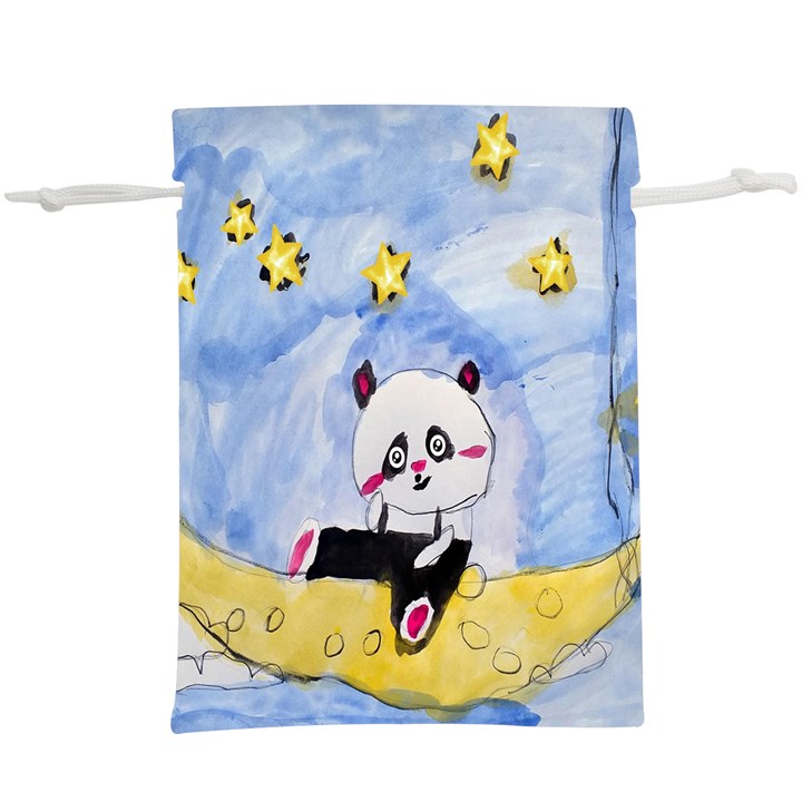 Panda  Lightweight Drawstring Pouch (XL)