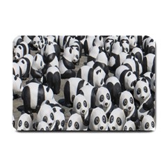 Panda-bear Small Doormat  by nate14shop