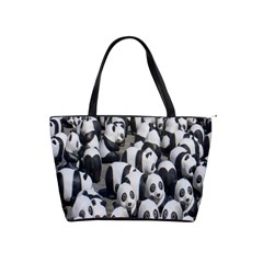 Panda-bear Classic Shoulder Handbag by nate14shop