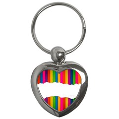 Art-and-craft Key Chain (heart) by nate14shop