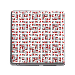 Spanish Love Phrase Motif Pattern Memory Card Reader (square 5 Slot) by dflcprintsclothing