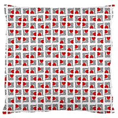 Spanish Love Phrase Motif Pattern Large Cushion Case (two Sides)