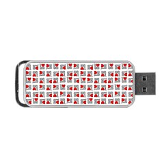 Spanish Love Phrase Motif Pattern Portable Usb Flash (one Side)