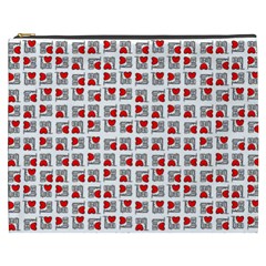 Spanish Love Phrase Motif Pattern Cosmetic Bag (xxxl) by dflcprintsclothing