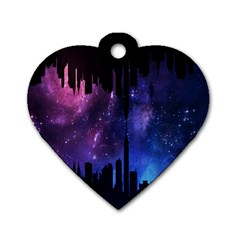 Digital-art Dog Tag Heart (two Sides)