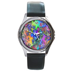 Stars Round Metal Watch by nate14shop