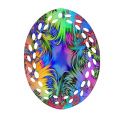 Stars Ornament (oval Filigree) by nate14shop